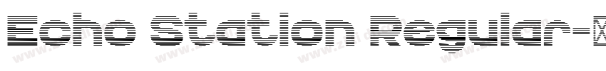 Echo Station Regular字体转换